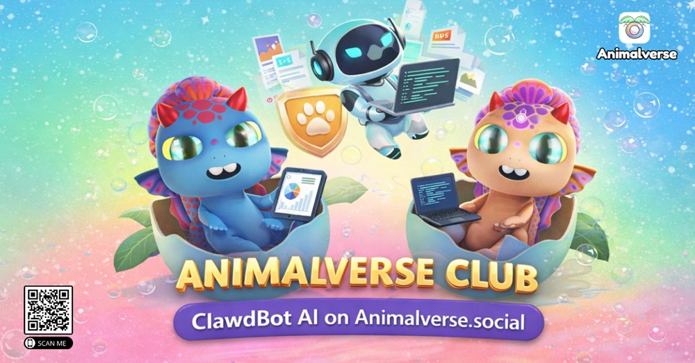 ClawdBot AI on Animalverse SocialFi The next level of Intelligence