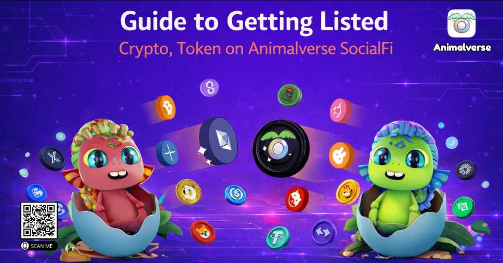 Getting Listed Crypto project token on Animalverse SocialFi