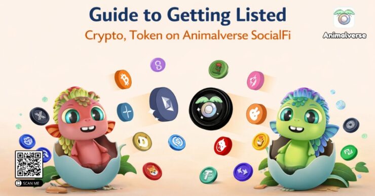 guide to getting listed crypto token animalverse socialfi