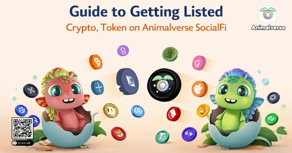 guide to getting listed crypto token animalverse socialfi