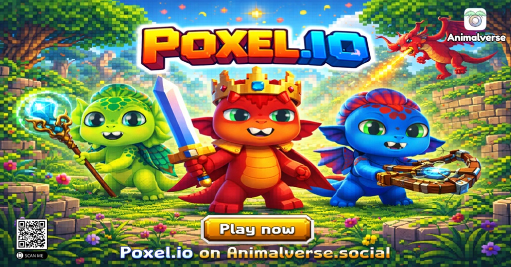 Poxel.io Why Playing on Animalverse.social Makes the Experience More Fun, Social, and Rewarding