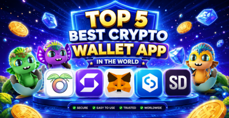 Top 5 best crypto wallet app in the world
