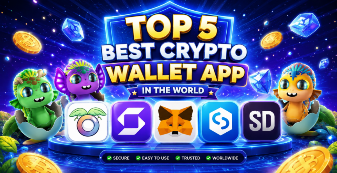 Top 5 best crypto wallet app in the world